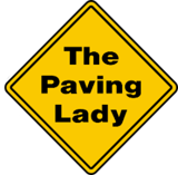 The Paving Lady logo
